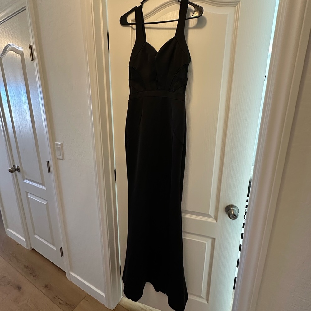 Elegant Nickie Lew size small black dress